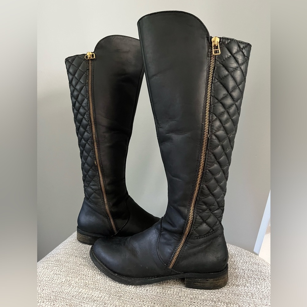 Steve Madden Northside Quilted Leather Boots